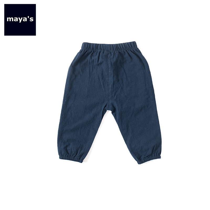 Maya childrens mặc quần mùa hè sportspants mới quần quần chống muỗi đốt quần nam và nữ chùng KU0006.