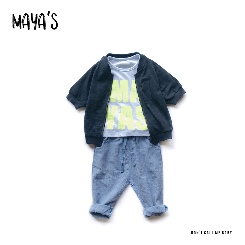 Maya childrens mặc quần mùa hè sportspants mới quần quần chống muỗi đốt quần nam và nữ chùng KU0006.