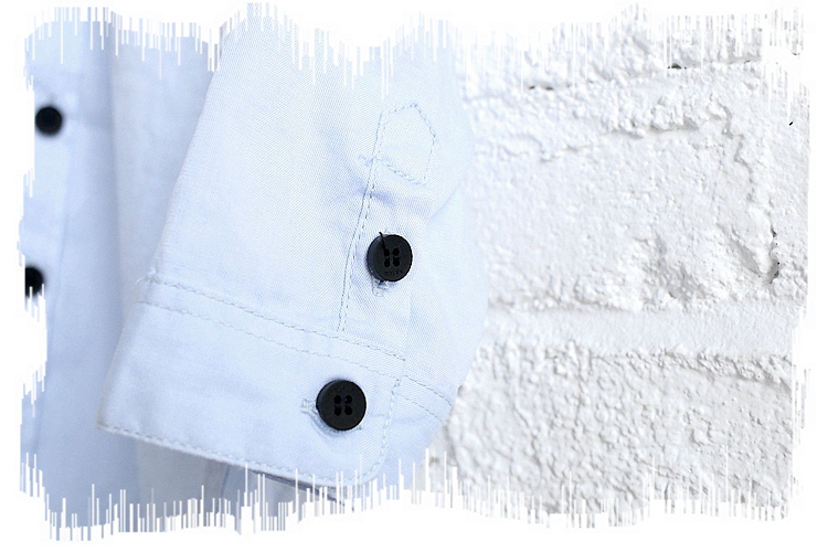 Áo sơ mi trẻ em Mayas nam dài tay cotton trẻ em mùa xuân và mùa thu mỏng bé 1-2-3 tuổi áo sơ mi 76008 quần áo trẻ con