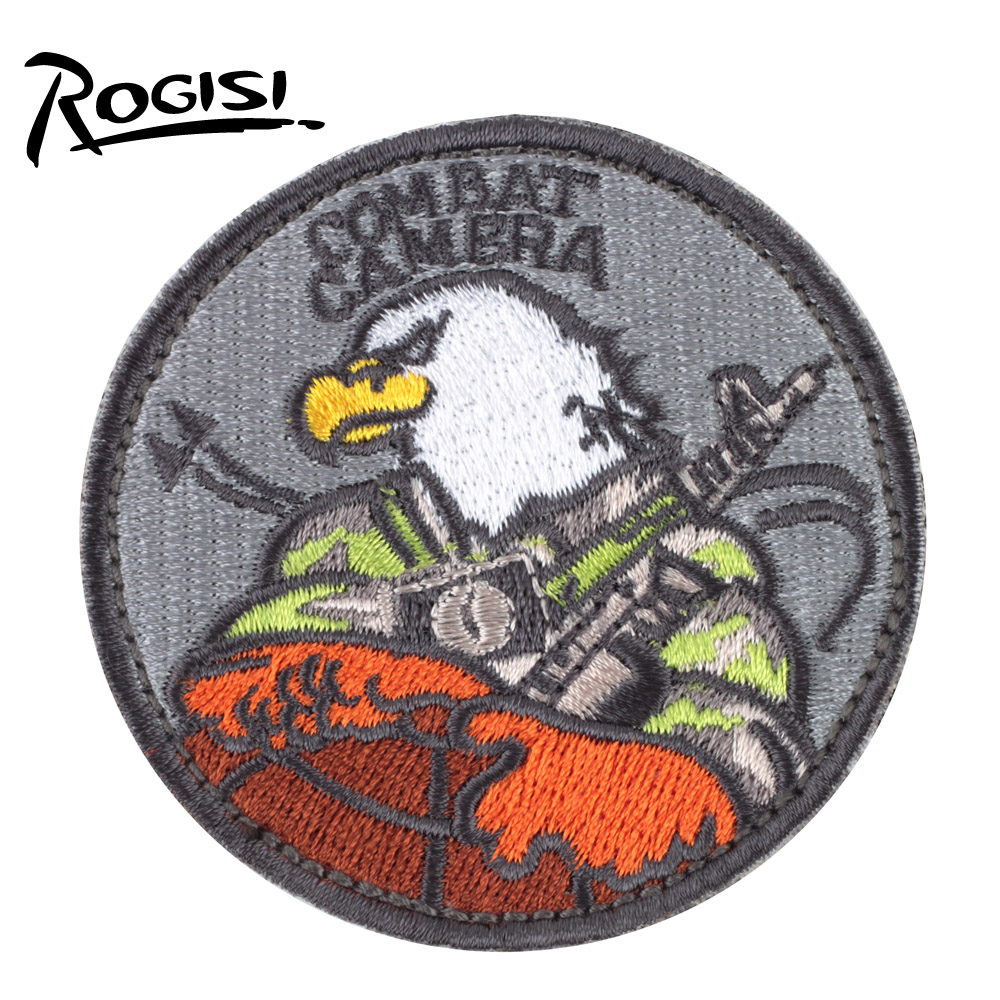ROGISI Luger's computer embroidery magic sticker battle eagle stickup personality stickup fan stickup R-M-04