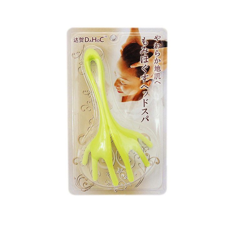 Head massage claw face massager head scratcher scalp cleaning brush scratch itching scratch back scratcher