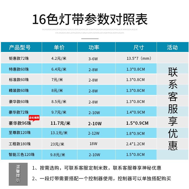 Lamp with led tricolour colour changing home living room ceiling outdoor waterproof 7-color neon light Neon Light Ribbon 220v