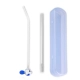 [Cup phụ kiện bắn đặc biệt] cốc silicon nắp thủy tinh rơm inox dài muỗng xoay cốc nắp chống cặn - Tách bình giữ nhiệt inox