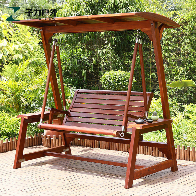 Pineapple Lattice Wooden Swing Outdoor Anti-Corrosion Wood Courtyard Leisure Open-Air Terrace Balcony Hammock Outdoor Garden Solid Wood Rocking Chair Pineapple Lattice Wooden Swing Outdoor Anti-Corrosion Wood Courtyard Leisure Open-Air Terrace Balcony Hammock Outdoor Garden Solid Wood Rocking Chair
