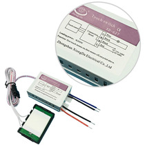 Bathroom Mirror Glass Touch Switch Blue Turn Red 220V (for energy-saving lamps LED) mirror DIY accessories