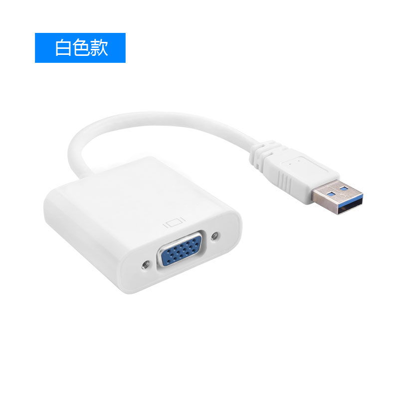 Nhà máy trực tiếp USB3.0 usb để VGA chuyển đổi đầu HD máy chiếu giao diện máy tính vga - USB Aaccessories cáp kết nối ổ cứng hdd