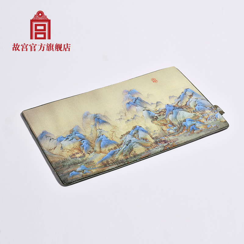 Imperial palace thousands of jiangshan table mat big mouse mat mat tea art museum officials