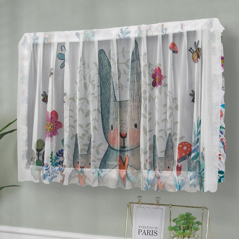 LCD TV cover dust cover set hanging TV cover cloth modern simple 42 inch 55 inch boot does not take lace