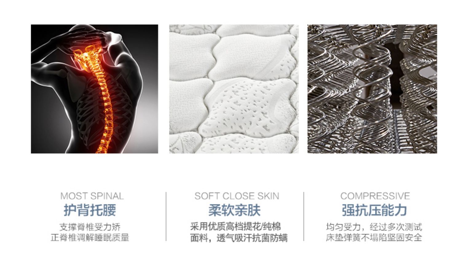 Nệm Yufeng Nệm cao su nhập khẩu 1,5m1,8 mét nệm lò xo tùy chỉnh nệm đôi Simmons - Nệm đệm trải giường