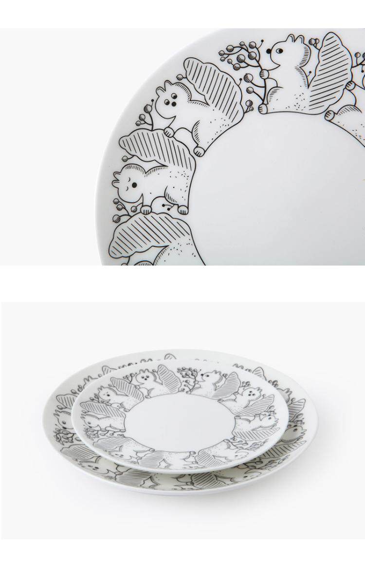 Endless stars корея Ins ниша кружка белка иллюстрация ретро ходули кофе блюдо установите 