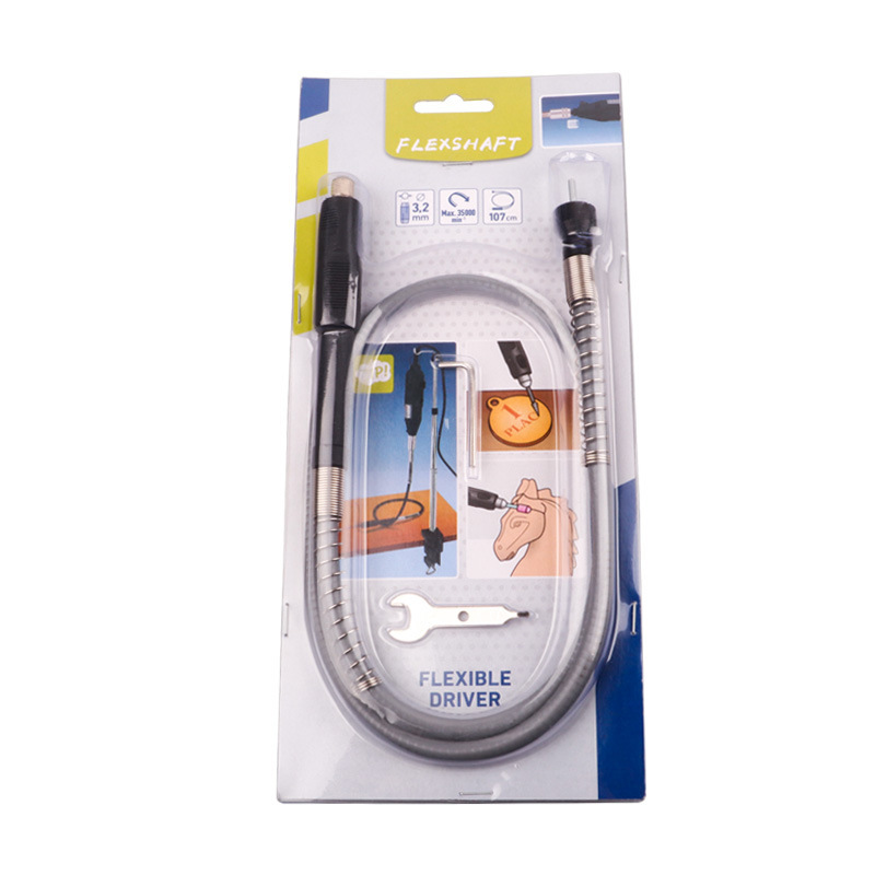 Grinding machine double handle universal chuck engraving double electric grinding host hose soft wire grinding polishing hanging grinding accessories