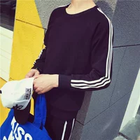 Học sinh trung học cơ sở 150cm 160cm Áo thun dài tay 170cm thanh niên nam mùa thu S code tx áo len đơn giản áo khoác nam có mũ