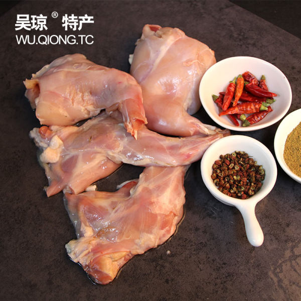 吴琼 新鲜散养整只兔肉 1100g 天猫优惠券折后￥99顺丰空运包邮（￥139-40）