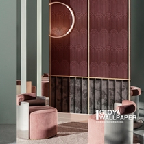 Italy imported murals light luxury wallpaper Wall Deco VERS long mural 282x260cm