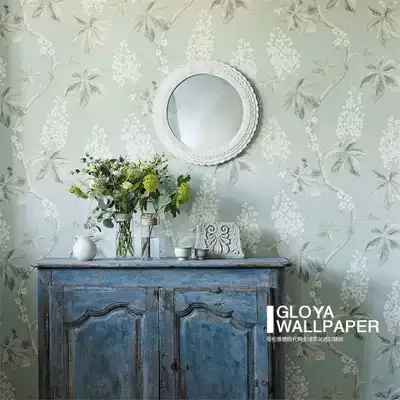 Spot UK imported wallpaper non-woven simple bedroom living room background wall Chestnut Tree Chestnut Tree
