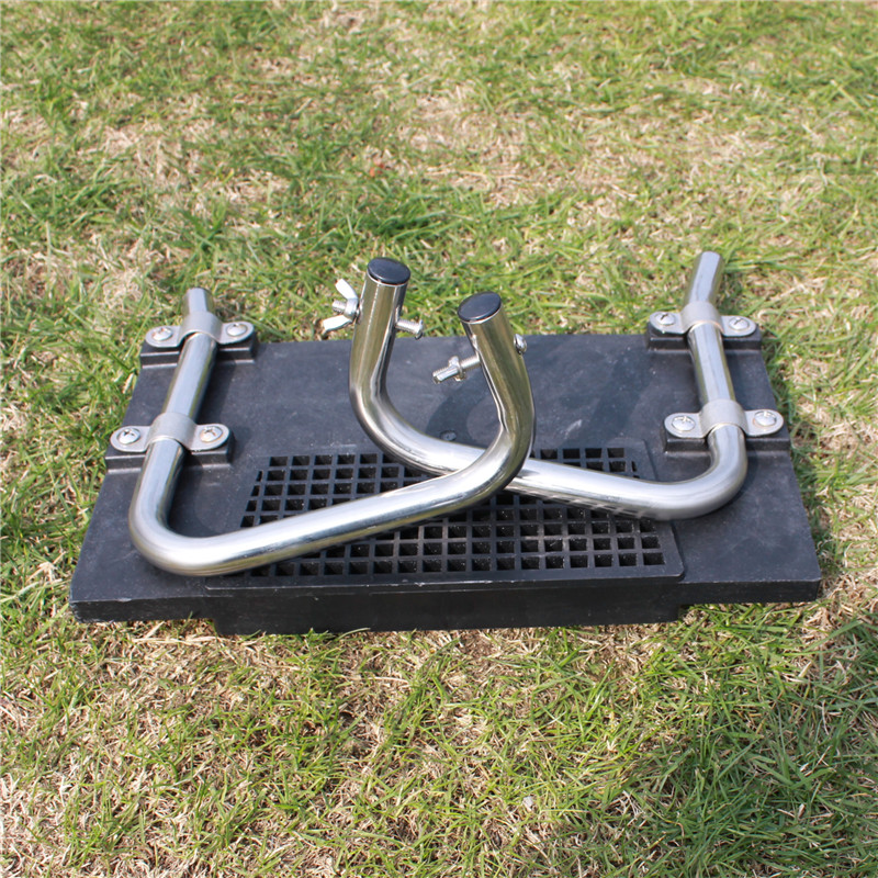 Rubber dinghy rubber dinghy motor bracket submachine boat motor bracket leather canoeing motor hanging plate