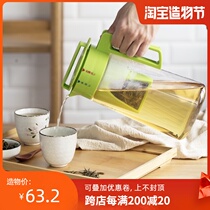 Cold water kettle Japan ASVEL high temperature explosion-proof household large capacity water kettle Cold water cup tea kettle Cold water kettle