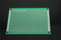 Tin plate High quality green oil board Universal board Experimental board Hole board PCB board width 5x7cm Single price