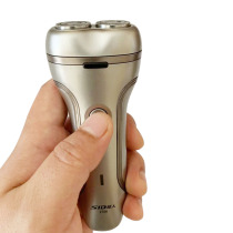 Superhuman shaver SA2706 double head rechargeable shaved beard knife Hu shall be rotated washed with water for mens high power