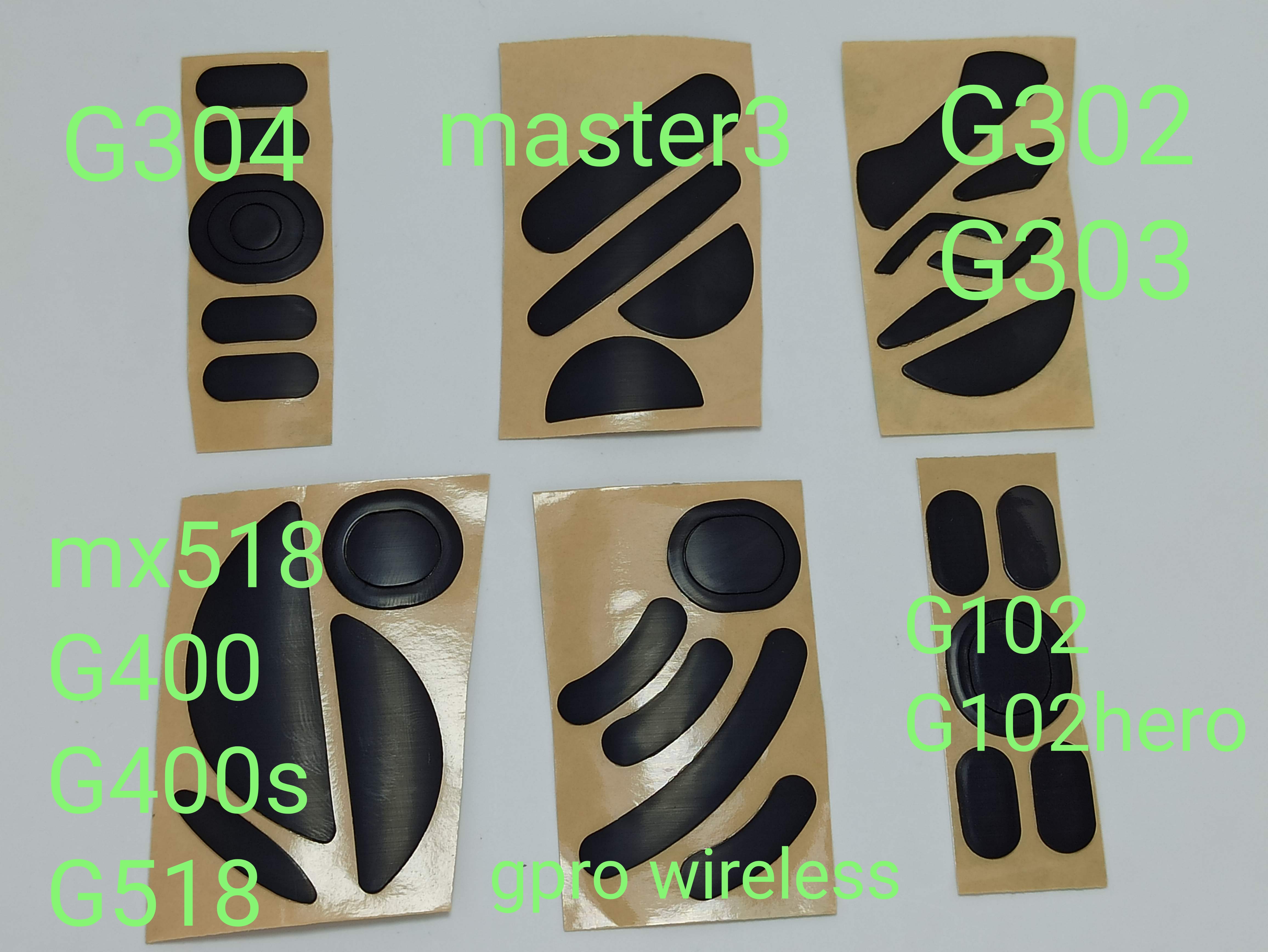 Logitech Foot Pad G304 G302 G303 G400S G518 GPW G102 Master3 Mouse Foot Pad