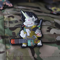 German TacOpsGear Mystery Warrior-5 11 Tactical Unicorn Function Morale Armband Velcro Sticker