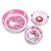 Melamine món ăn dễ thương KT mèo trẻ em bộ đồ ăn bằng nhựa đĩa tròn món ăn nhẹ Nhật Bản đĩa nhỏ - Đồ ăn tối bộ chén dĩa sứ Đồ ăn tối