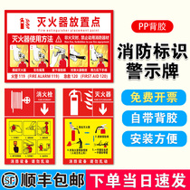 PP adhesive tape fire marking safety signs warning signs distribution box monitoring warehouse fire fighting is strictly prohibited fireworks warning plate beware of electric shock hazard production workshop site slogan signage signs