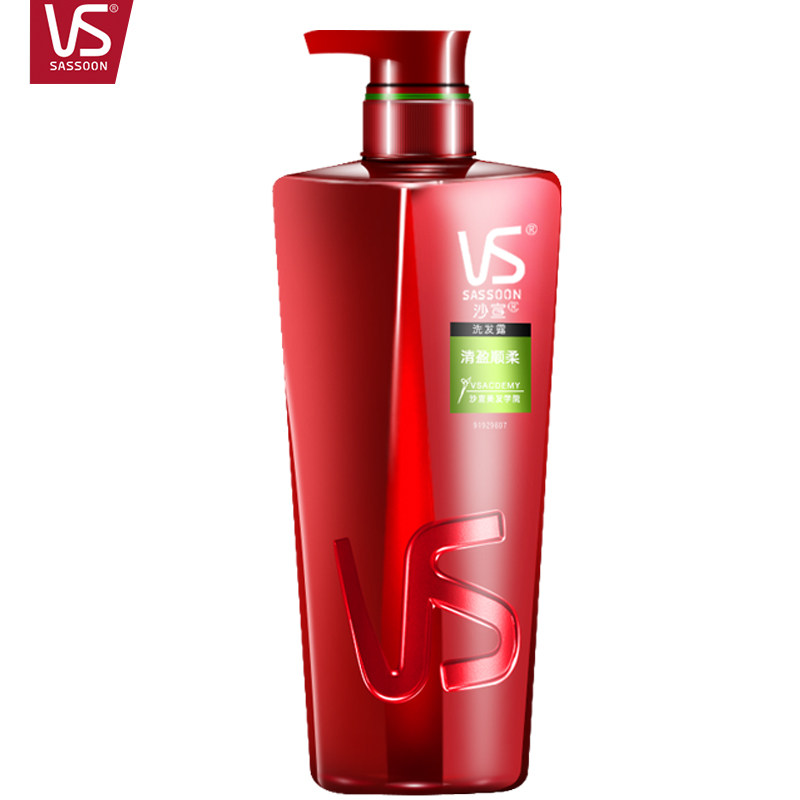 VS sand Xuanqing Shun Soft Shampoo Dew 750ml Men and women Home Shampoo to Oil Fluffy Official