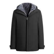 Shepherd winter light and luxurious import of Bag Jimei Short two Benny Black Mink Biliary Pennies Overcome Male Skin Grass Pike Jacket