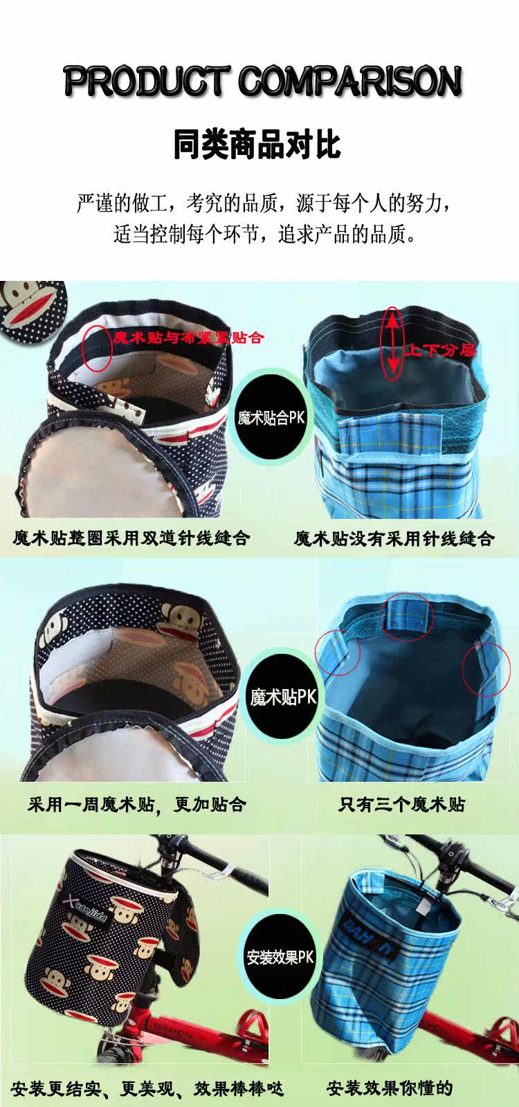 Panier pour vélo MOKE en toile - Ref 2259744 Image 10