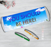 Hand pull flag pull flag custom hand pull banner production small color banner advertising banner fabric material