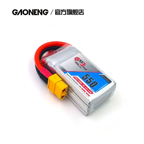Высокая энергия GNB 550MAH 4S 14,8 В 80C Дистанционное управление дистанционным управлением Electric Toy Model литиевая батарея RC