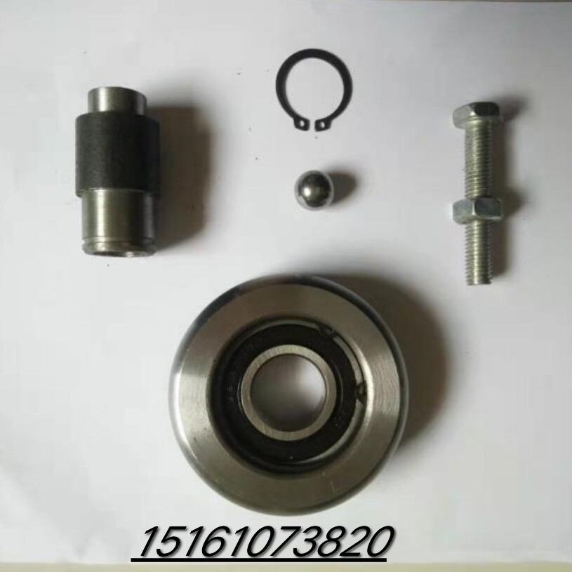 Hydraulic lift truck lift freight elevator special rail wheel groove rail wheel C-shaped steel rail wheel pointing wheel accessories