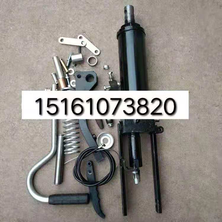 Manual hydraulic lifting platform oil cylinder accessories footstep oil cylinder platform car integral oil cylinder cut fork lift oil cylinder