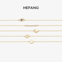 HEFANG He Fang jewelry XS bracelet 925 sterling silver women ins simple temperament style girlfriends bracelet accessories