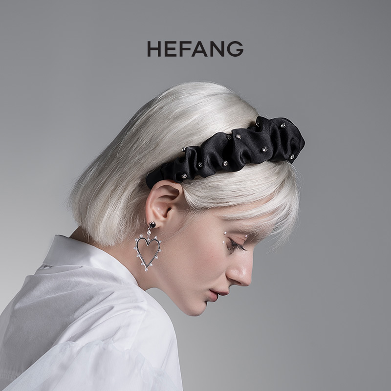 HEFANG He Fang Xingguang headband feminine temperament niche design hairband headband hair accessories headdress girlfriends gift