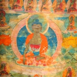 Династия Цин Сакьямуни Сексуальная старая тангка