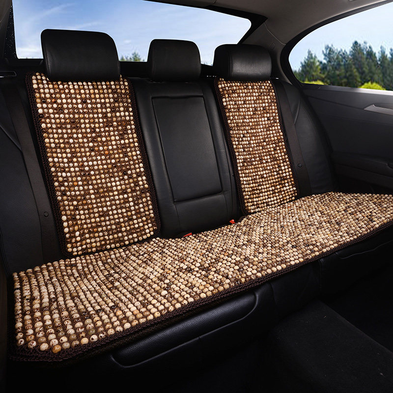 Mercedes-Benz GLS350D gle300 350 400 wooden bead seat cushion cover