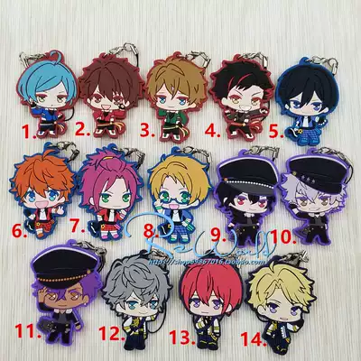 清倉特價日單散貨橡膠掛件偶像夢幻祭es 扭蛋朔間零晃牙