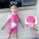 Princess baby Siamese 1-2-3-4-5-6-7-8 tuổi bé trai và bé gái quần áo bơi dễ thương - Bộ đồ bơi của Kid