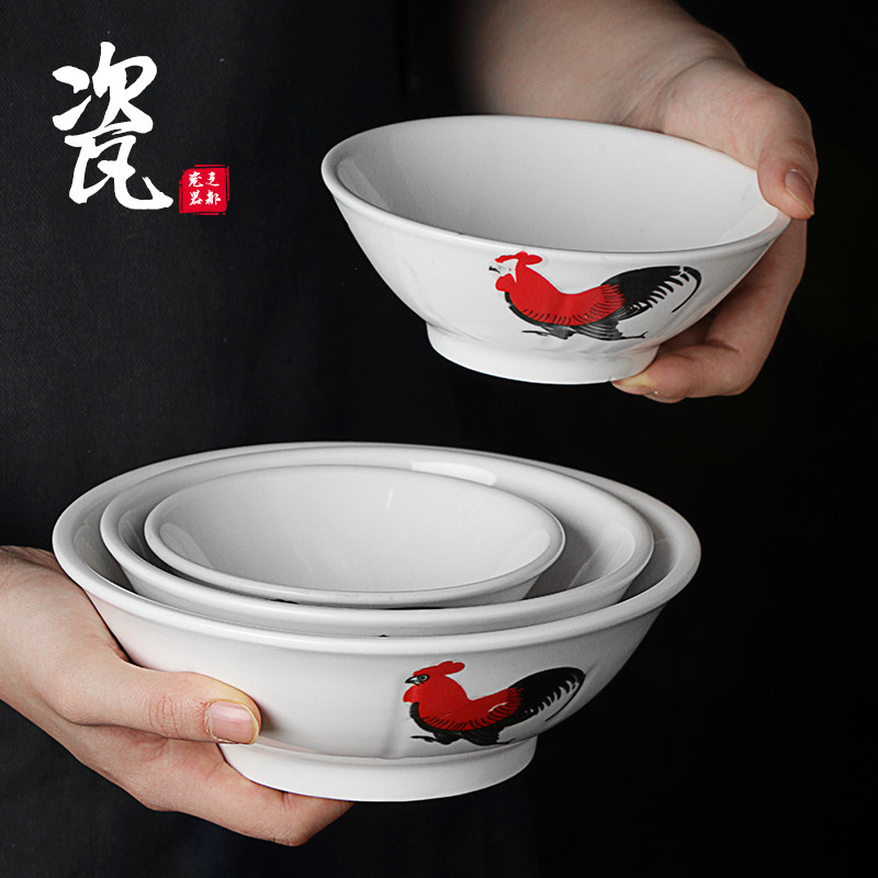 复古风潮来袭!陶瓷公鸡碗,带你重温TVB经典怀旧瞬间!🤔 -碗-淘宝好物网