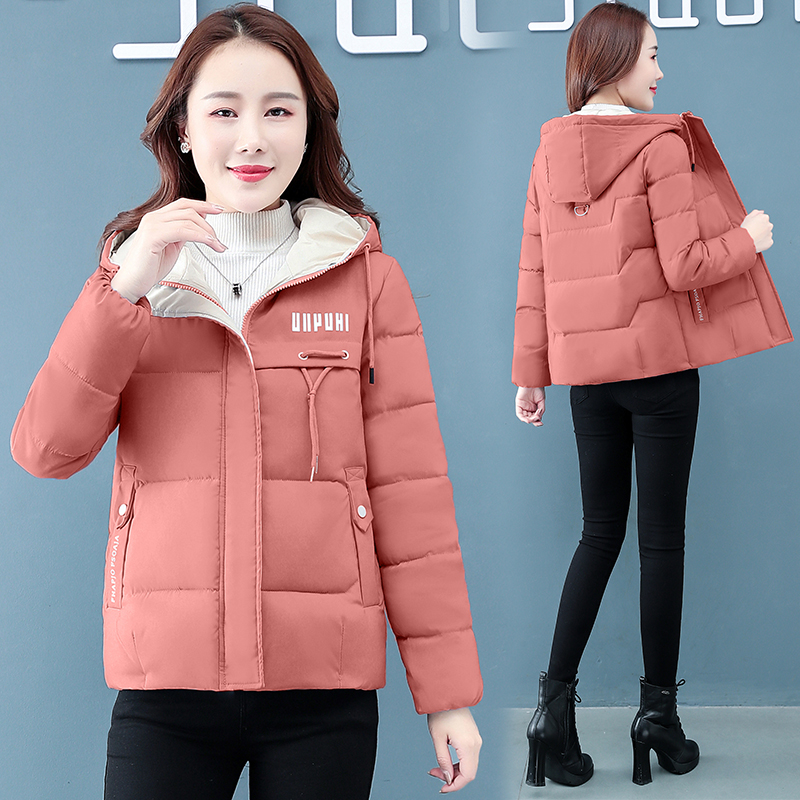 Ngắn quần áo nữ chất liệu bông 2019 mùa đông xu hướng mới bông nhỏ của phụ nữ quần áo Hàn Quốc phiên bản của sinh viên xuống quần áo bánh mì phụ nữ bông Quần áo