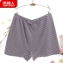 Nam Cực đồ lót nam trung niên boyshort cha già cotton lỏng eo cao XL quần short đầu