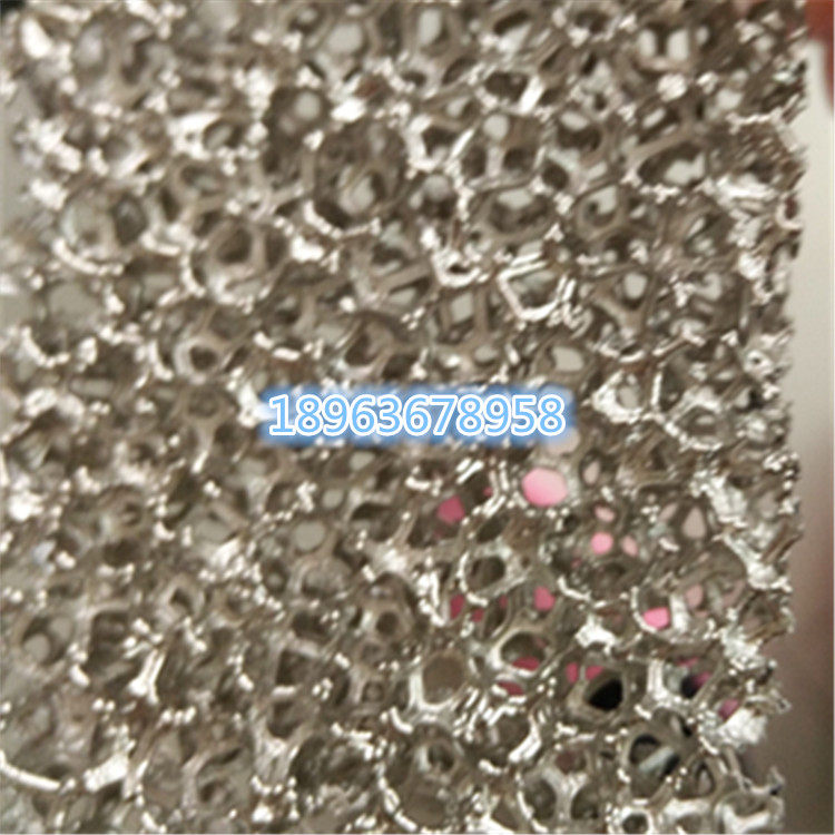 MPC experimental class foam aluminium through-hole foam aluminium Guangzhou soundproof sound absorbing noise reduction material filtering material