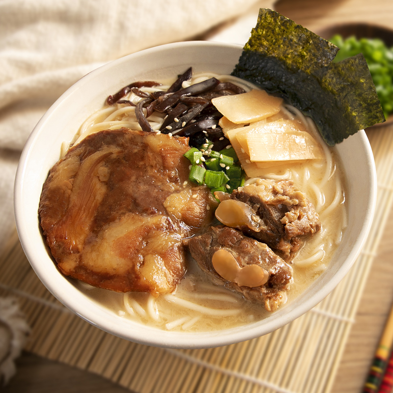 Good Engineering Workshop Pig Cartilage Fork Burning Dolphin of the Pork Skull 504 8g Zhengzong Pork Bone Broth High Soup Artisanal Noodle Sam