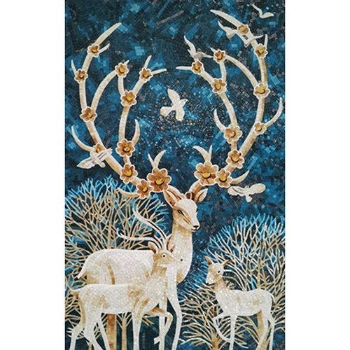 Стеклянная мозаика, головоломка для гостиной, декор, делается под заказ