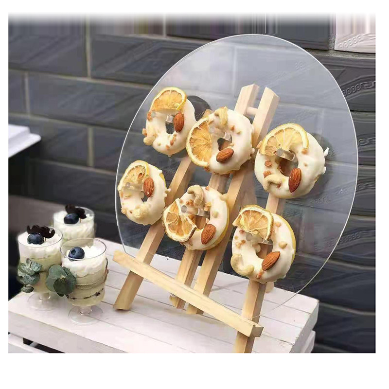 Eurostyle Cold Dining Tea Hysteria White Cake Refreshment Tray Shelf Birthday Deco of the Sweet Taster Show Rack Hem