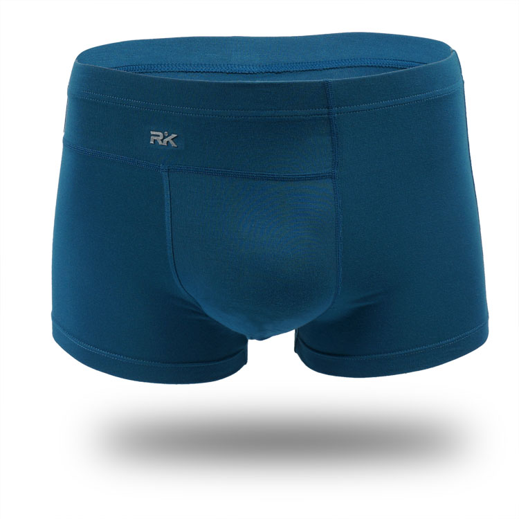 Quần lót nam boxer hộp quà tặng kháng khuẩn sức khỏe sợi tre Quần lót nam quần lót cotton thoáng khí nam thanh niên quần lót