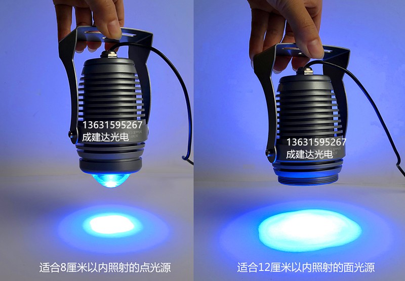100W light efficient UV-LED ultraviolet glue curing light high energy point light source spotlight fish eye light-Taobao