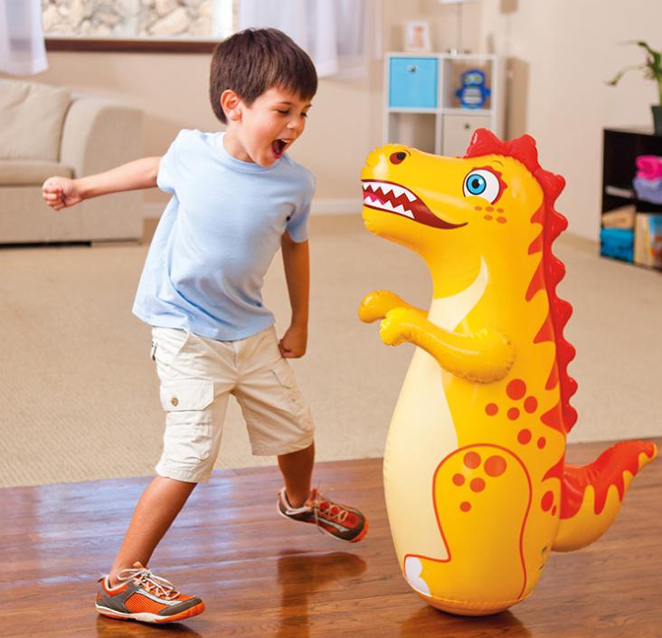 Thicken the American INTEX vertical inflatable bag of toys for household boxing exercise inflatable sandbag